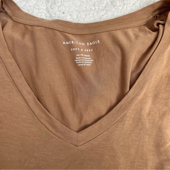 American Eagle Outfitters - Soft & Sexy Tan Top - Picture 10 of 10